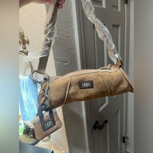 Women’s Fur Tan Ugg Purse